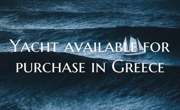 Yacht available for purchase...