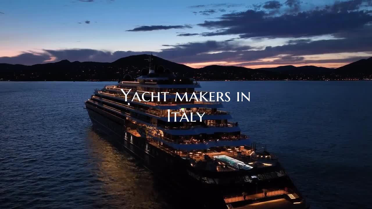 Yacht makers in Italy