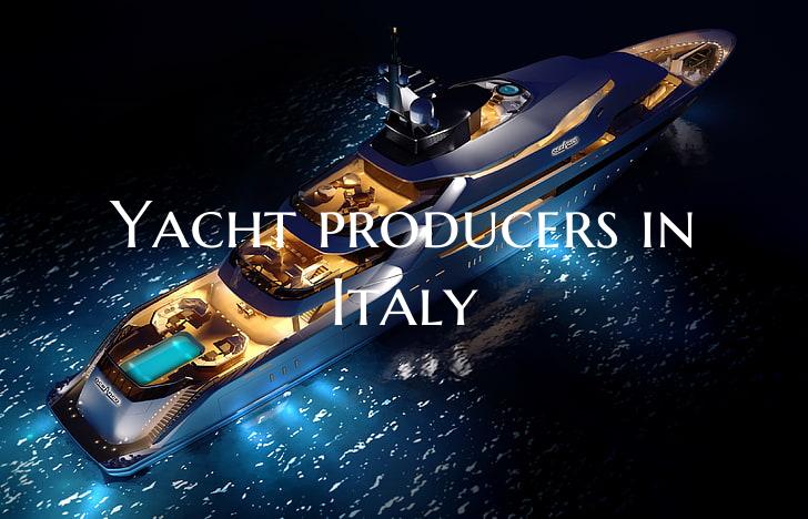 Yacht producers in Italy