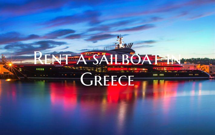 Rent a sailboat in Greece