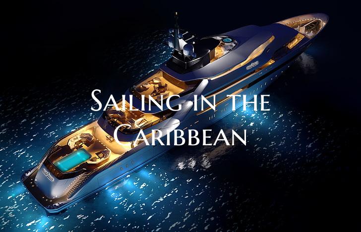 Sailing in the Caribbean